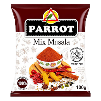 Parrot Mix Masala 100g blended spice mix for authentic Indian cooking