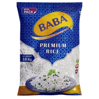 Baba Premium Usna Rice 10 kg Premium Parboiled Rice