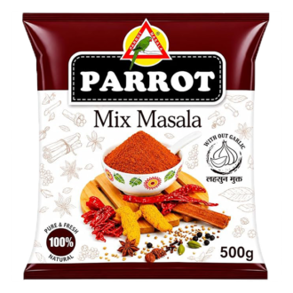 Parrot Mix Masala 500g blended spice mix for authentic Indian cooking