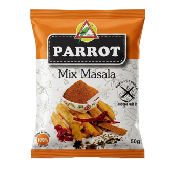 Parrot Mix Masala 50g blended spice mix for authentic Indian cooking