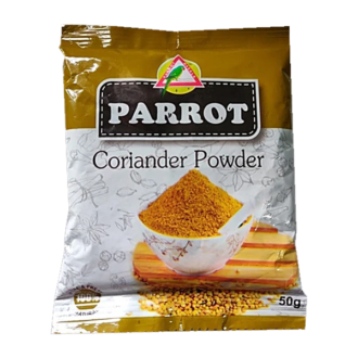 Parrot Coriander Powder Dhaniya 50g natural spice for authentic Indian cooking