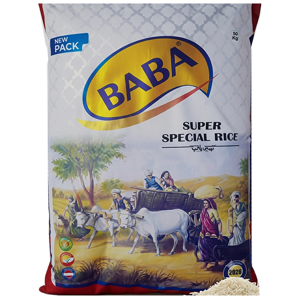 Baba Super Rice 26 kg Pack Premium Long Grain Rice