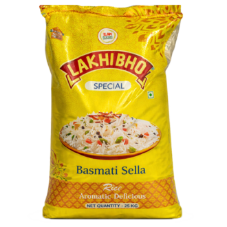 Lakhi Bhog Basmati Sela Rice 26 kg Premium Basmati Rice