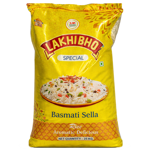 Lakhi Bhog Basmati Sela Rice 26 kg Premium Basmati Rice