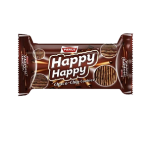 Parle Happy Happy Choco Chip Cookies | 60g | Pack of 1