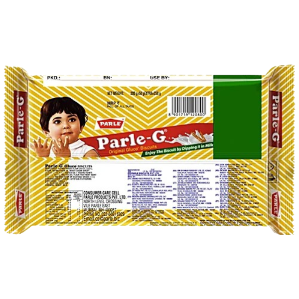 Parle G Glucos Biscuits | 250g | Pack of 1 - Image 2