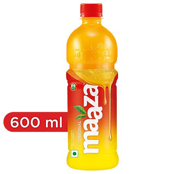 Maaza Mango Drink 600ml Pack of 1 – Refreshing Mango Fruit Drink
