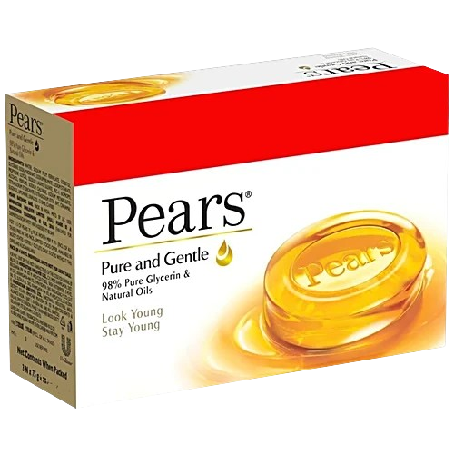 Pears Pure & Gentle Bathing Bar 75g*4N