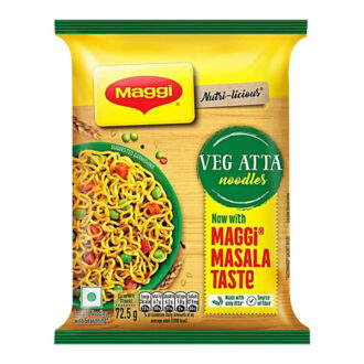 Maggi Masala Veg Atta Noodles 72.5g Pack of 1 – Instant Masala Noodles