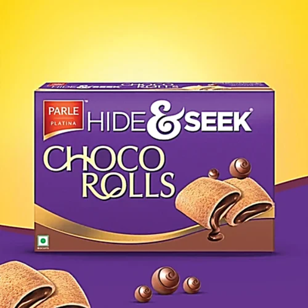 Parle Hide & Seek Choco Rolls 200 g