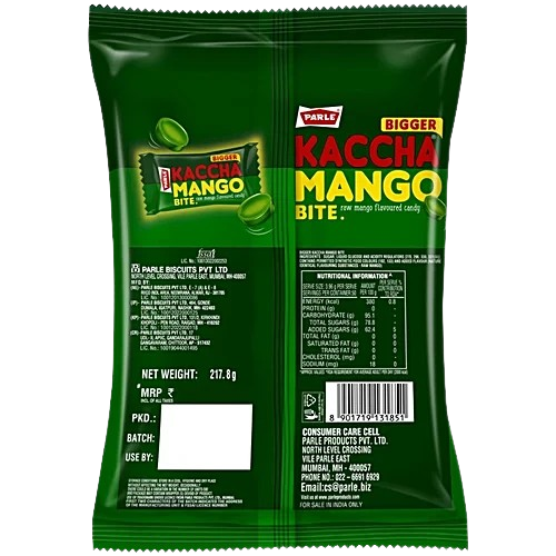Parle Kaccha Mango Bite | 217.8g | Pack of 1 - Image 2