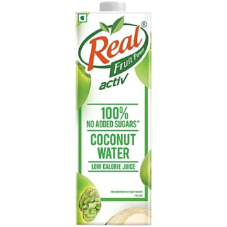 Real Fruit Power Active 100% Coconut Water 1 L