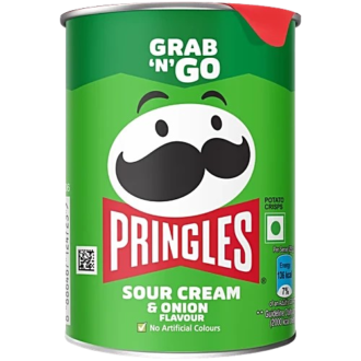 Pringles Sour Cream & Onion Flavour Potato Chips 40 g
