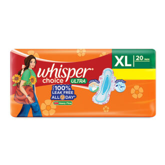 Whisper Choice Ultra XL Pack of 20 Pads