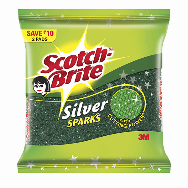 Scotch-Brite Silver Sparks Pack of 1