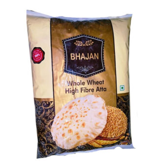 Bhajan Whole Wheat High Fiber Atta - 1kg