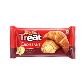 Britannia Treat Croissant Vanilla Creme | 45g | Pack of 1