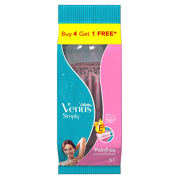 Gillette Venus Razor Pink 1N Pack of 1