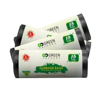 Go Green Garbage Bags Large 15 Pcs