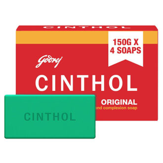 Godrej Cinthol Original Deodorant Complexion Soap 100g Pack of 4