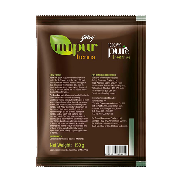 Godrej Nupur Henna Mehendi 65g