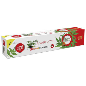 Good Knight Naturals Neem Agarbatti 10 Sticks Pack of 12
