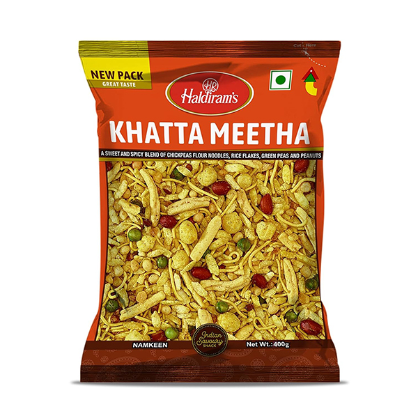 Haldirams Namkeen Khatta Meetha 400g