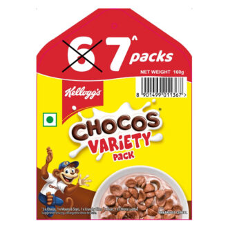 Kellogg's Chocos Variety Pack | 7N | 140g | Pack of 1