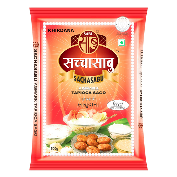 Sachasabu Kheerdana Moti Sabudana 500g