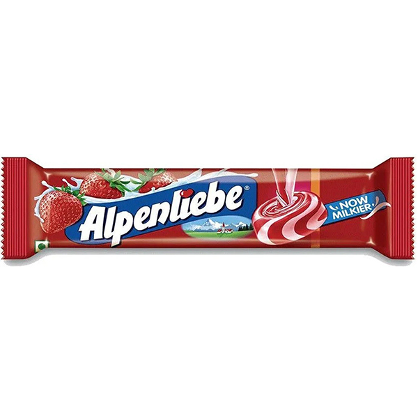 Alpenliebe Gold Cream Strawberry Flavor 28g Pack