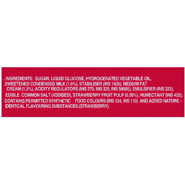 Alpenliebe Gold Cream Strawberry Flavor 28g Pack