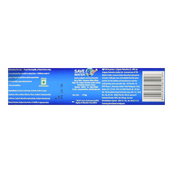 Colgate Cibaca Toothpaste 175g - Image 2
