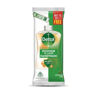 Dettol Powder to Liqud Handwash Refill 8g | Pack of 12