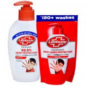 Lifebuoy Germ Protection Handwash Pump With Free Refill 185ml