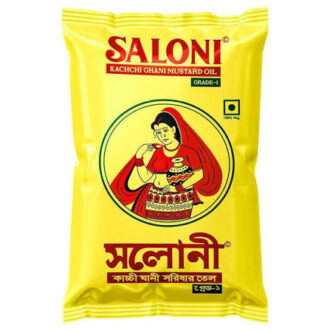 Saloni Kachchi Ghani Mustard Oil - 1Ltr