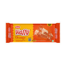 Dukes Waffy Orange Flavored Crunchy Wafers 55g
