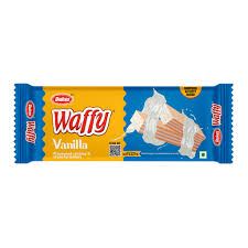 Dukes Waffy Vanilla Flavoured Crunchy Wafers 55g